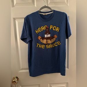 Here for the sauce shirt
